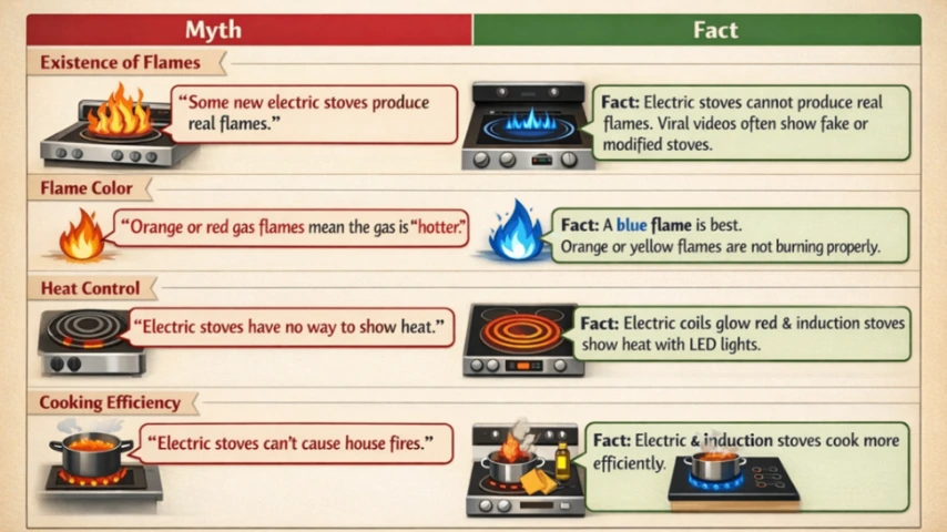 Electric Stove vs Induction: Myths vs Facts Explained