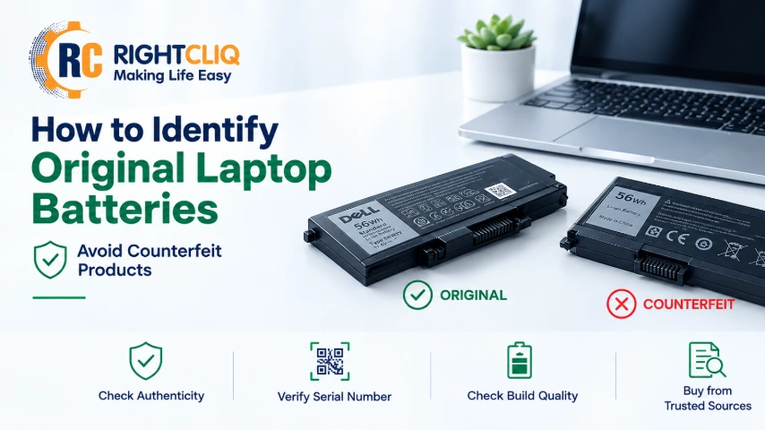 How to Identify Original Laptop Batteries and Avoid Counterfeit Products