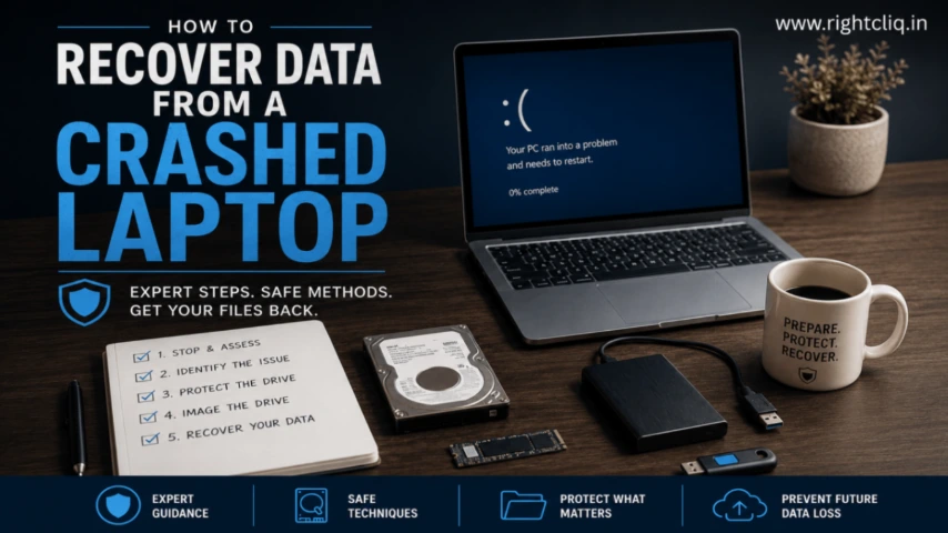 How to Recover Data from a Crashed Laptop: Expert Methods That Work