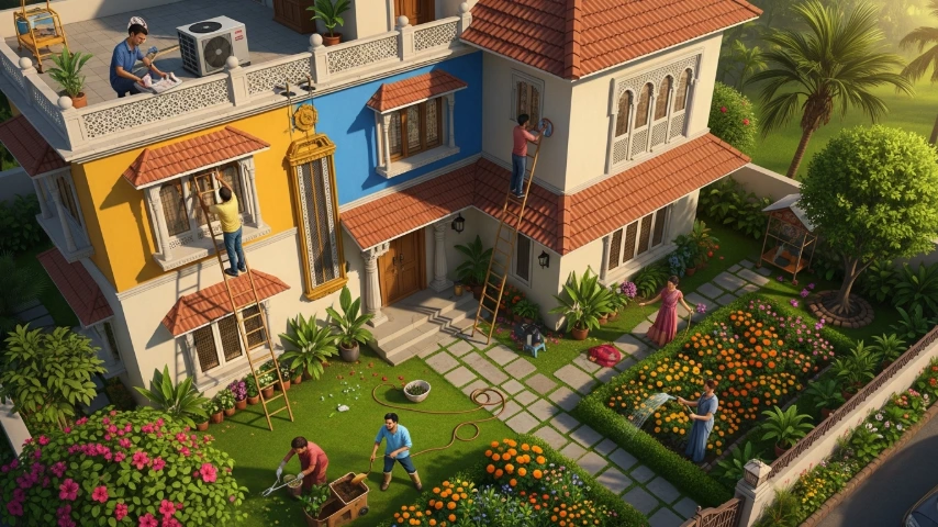 Summer home maintenance checklist for Indian homes (AC, cooling, plumbing)