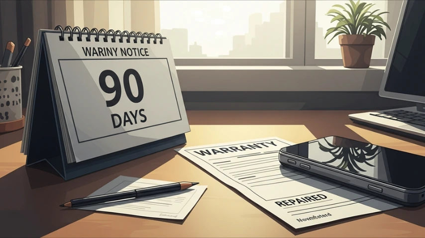 What is 90-day repair warranty and why it matters for repairs